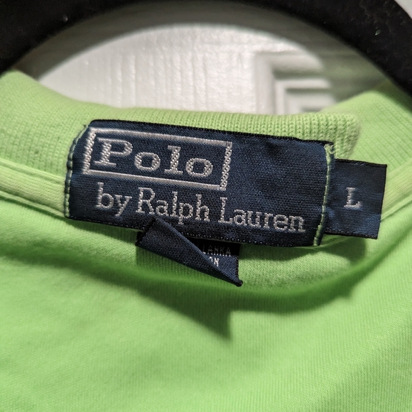 Polo Ralph Lauren Green Polo Shirt - Picture 2 of 3